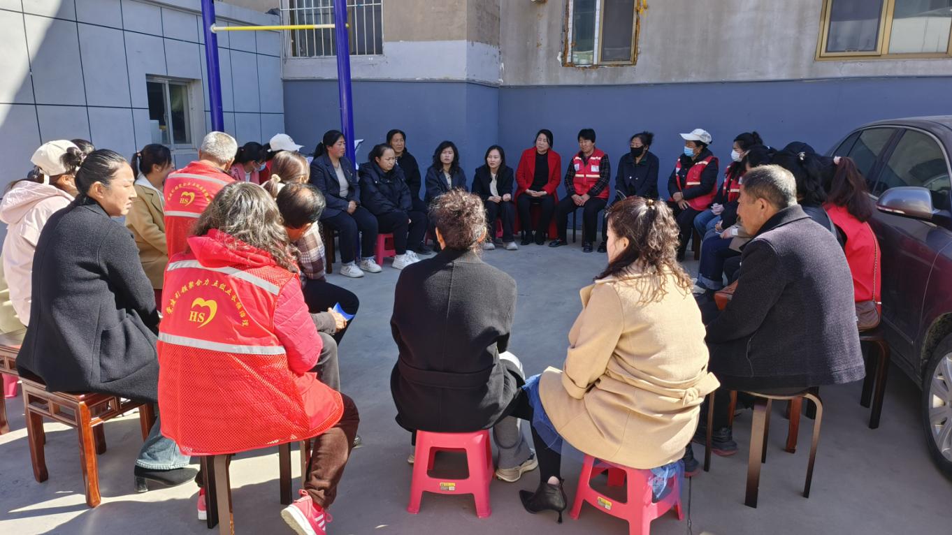 2025年3月20日官元峁社区流动红板凳议事会—组织五级长协商人居环境整治长效机制